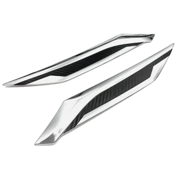 

DHBH-Headlight Eyebrow Molding Cover Trim Decor for Toyota RAV4 2019 2020