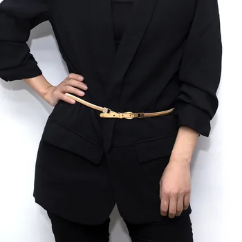 

jewelry fashion sexy stretch of cultivate morality snake chain waist decoration metal buckles bow waist and women