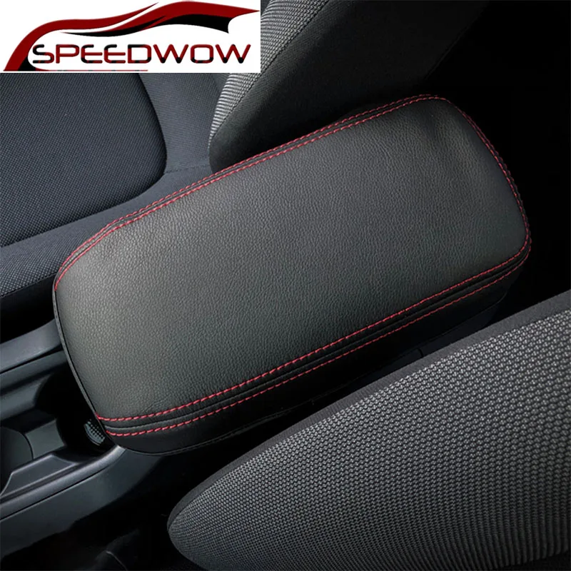 SPEEDWOW Автомобильная Центральная консоль подлокотник коробка крышка подушка