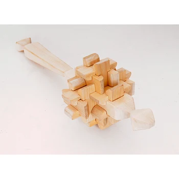 

18155 sharkunok wooden 3 tiers large, sharkunok