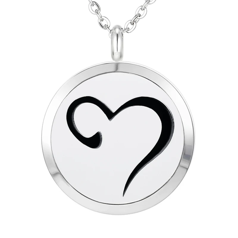 222 Essential Oil Diffuser Locket Pendant Necklace