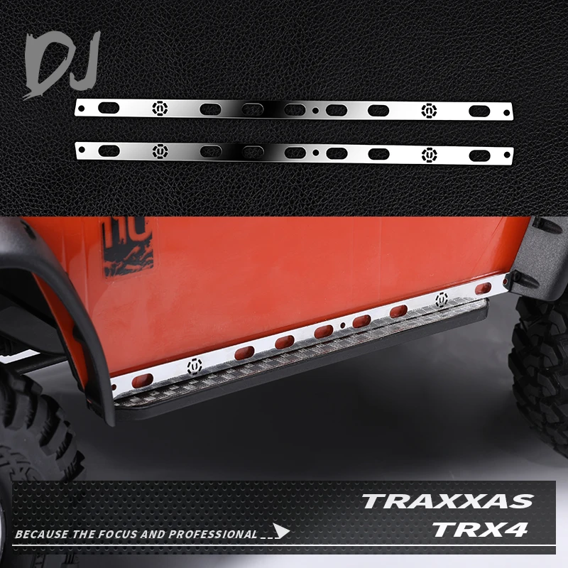 XQRC Metal car shell anti scraper anti slide decorative plate for 1:10 RC crawler traxxas trx4 Mustang