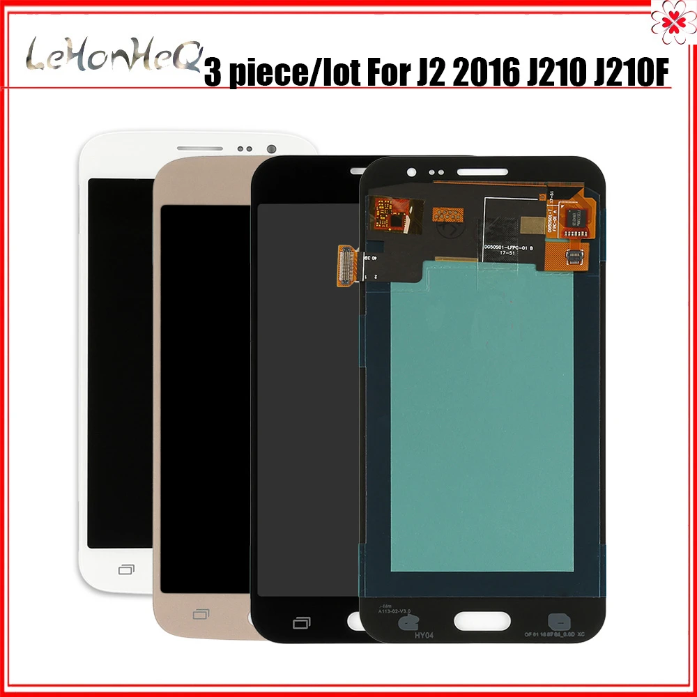 3 Piece Lot Lcd For Samsung Galaxy J2 16 J210 Lcd Display Touch Screen Digitizer Assembly For Samsung J210y J210m J210f J210fn Mobile Phone Lcd Screens Aliexpress 3 Piece Lot Lcd For Samsung Galaxy J2 16 J210 Lcd Display Touch Screen Digitizer Assembly For Samsung J210y J210m J210f J210fn Mobile Phone Lcd Screens Aliexpress