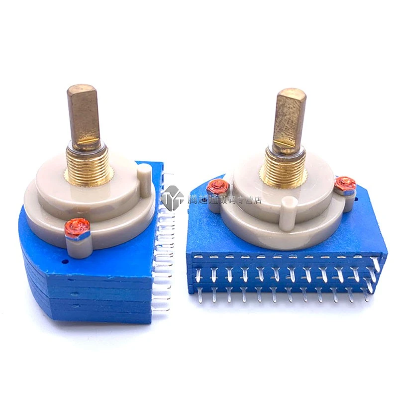 Re29 Vertical Sealed Rotary Band Switch Double Layer 2 Knife 12 Gear