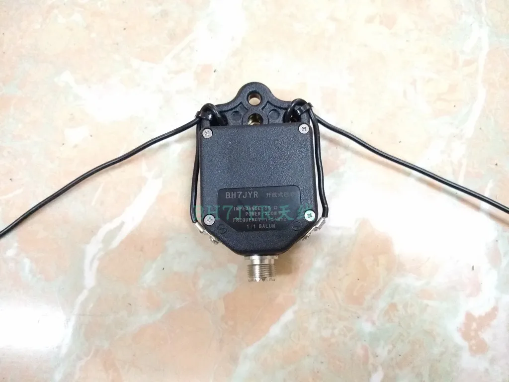 Клеммная антенна Коротковолновая антенна Balun HAM положительный V Перевернутый V1: 1,4: 1,9: 1 тип напряжения тока