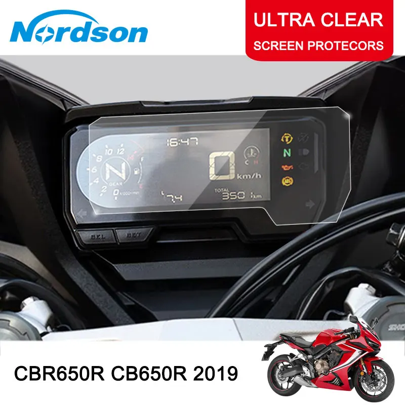 

Nordson Motorcycle Cluster Scratch Cluster Screen Protection Film Protector Instrument Film for HONDA CBR650R CB650R 2019
