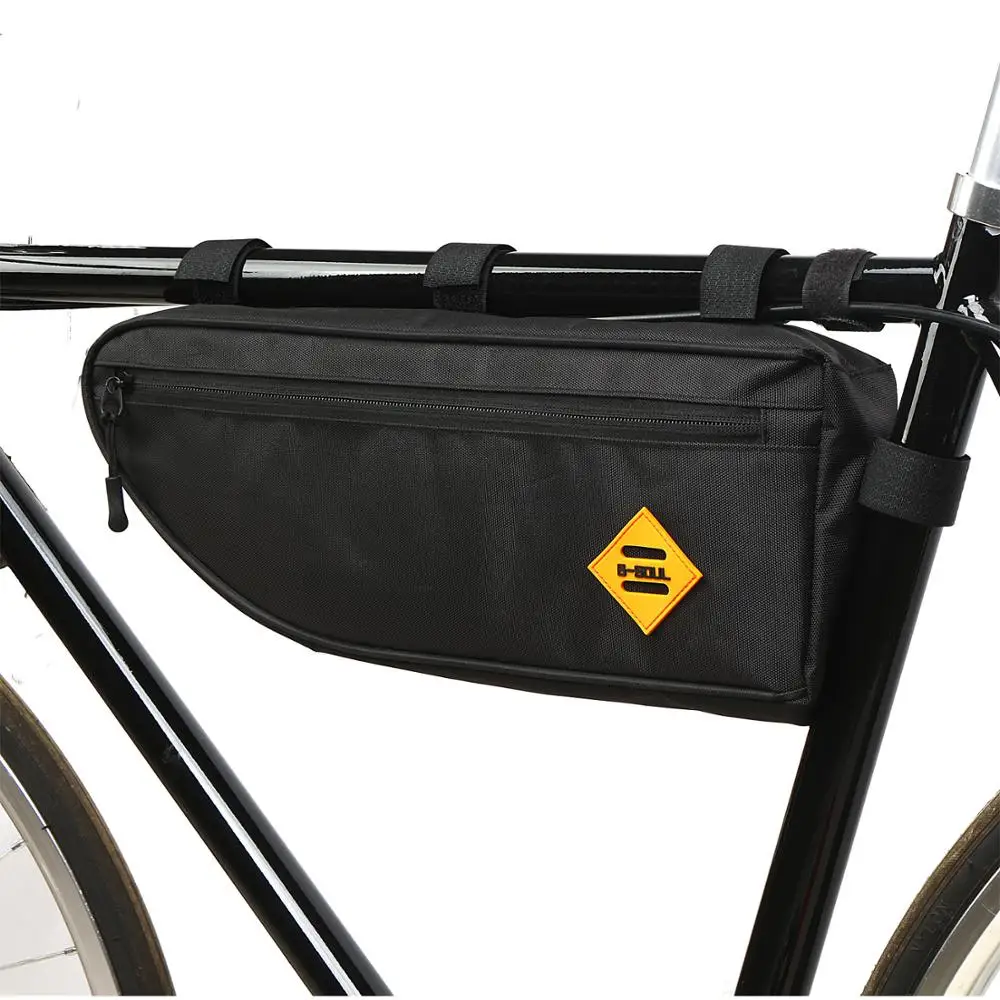 

B SOUL Waterproof Bicycle Triangle Bag Bike Frame Front Tube Bag Large capacity Cycling Pannier Packing Pouch Accessories
