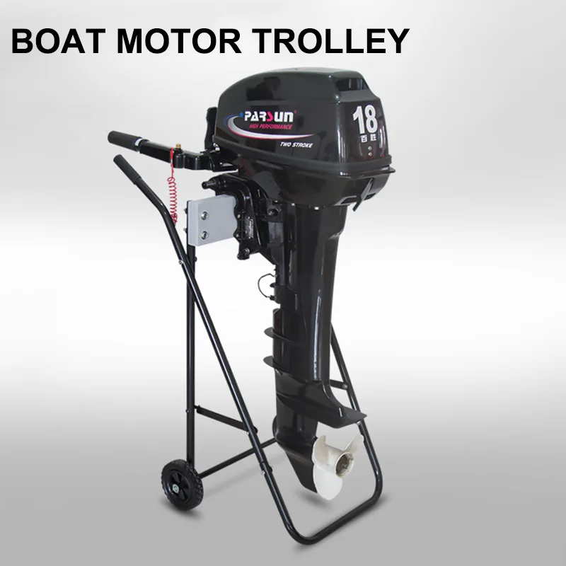 

Poratble Boat Outboard Motor Trolley Folding Cart Carrier Engine Stand / Transport Wheels Outboard Motor Stand