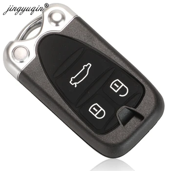 Keyforkess Sostituzione Chiave Shell per Alfa Romeo 159 156 Giulietta Brera Spider GT Smart Remote Key Card 3 Button Uncut lama - Jingyuqin Sostituzione Chiave Shell per Alfa Romeo 159 156 Giulietta Brera Spider GT Smart Remote