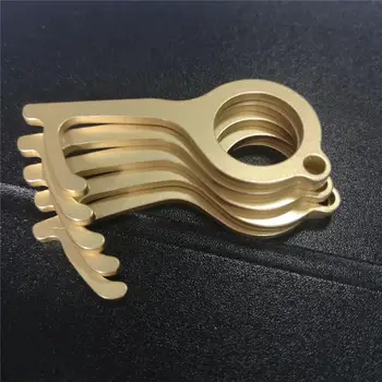 

EDC Door Opener Safe Portable Non-Contact Hygienic Handle Keychain Press Elevator Tool Door Handle Key