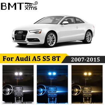 

BMTxms 16Pcs LED Car Interior Light Kit Canbus For Audi A5 S5 RS5 B8 8T 8TA 8T3 Sportback Coupe 2007-2015 No Error