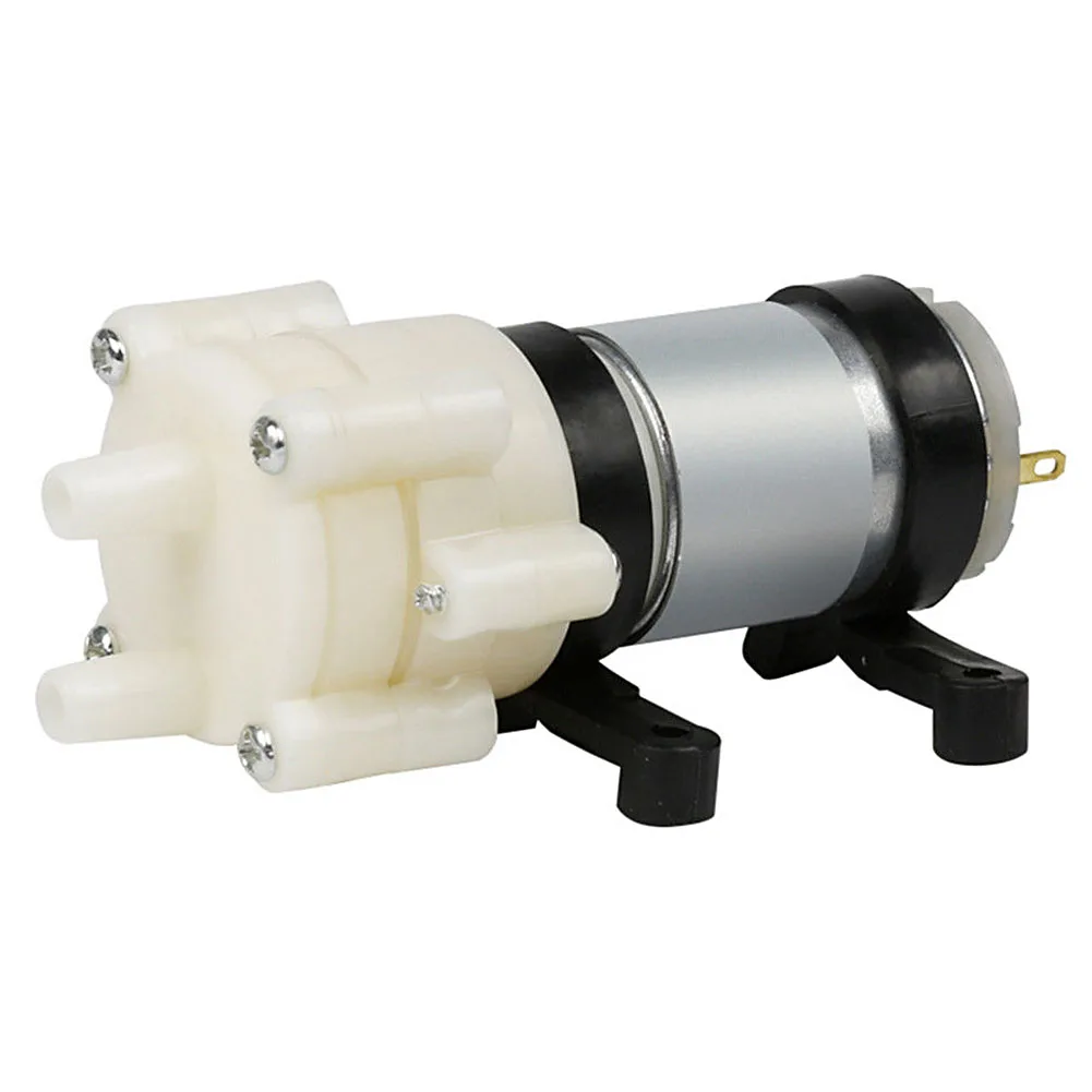 12V R385 Water Fountain Motor Oxygen Aquarium Pump Diaphragm DC Mini Fish Tank Air Pump Pond