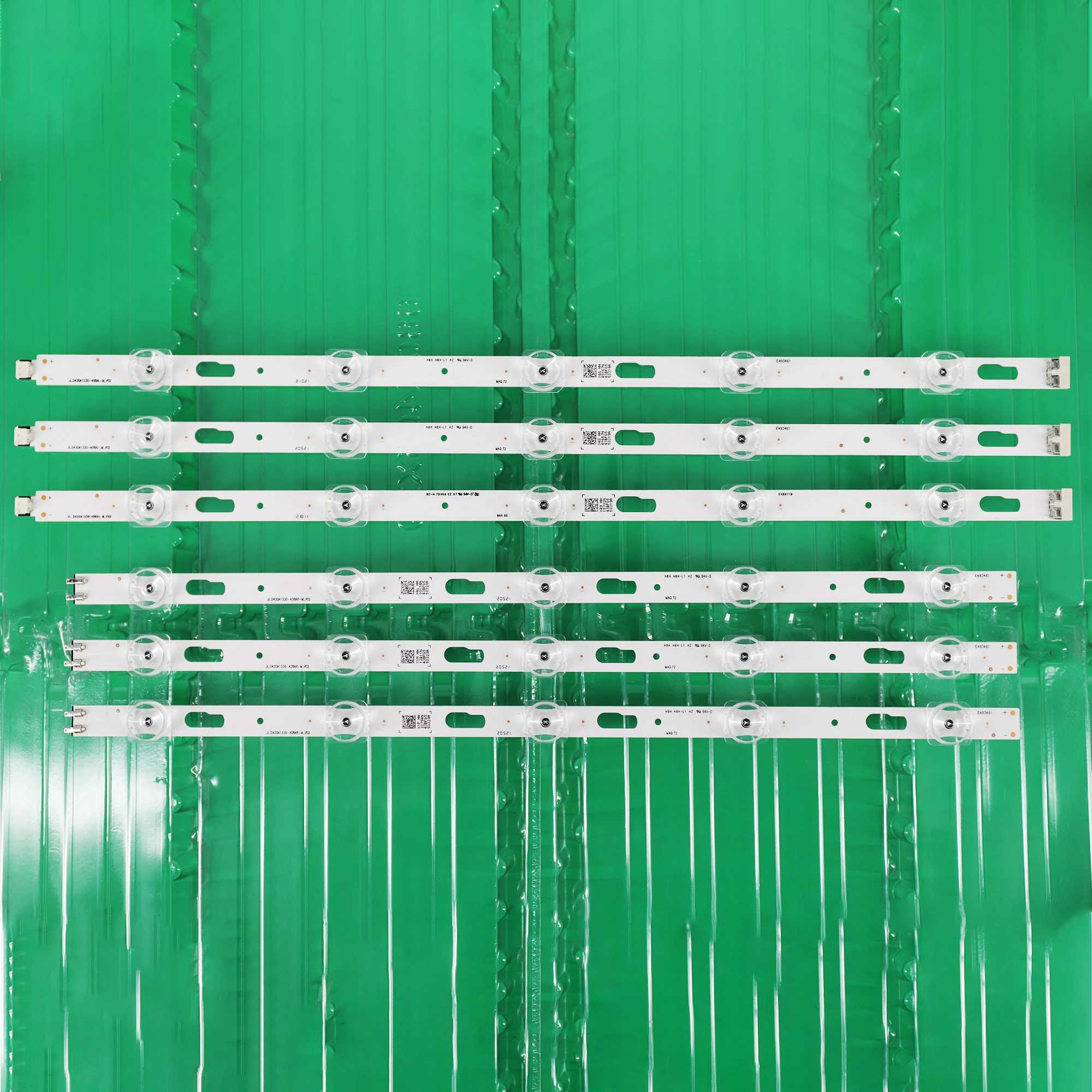 10 Ʈ = 60pcs LED  Ｚ UE43TU7000 UE43TU8000 UA43TU7000 UA43TU8000 JL.D430A1330-408AR 408AL-M_V02 UN43TU7000 UN43TU8