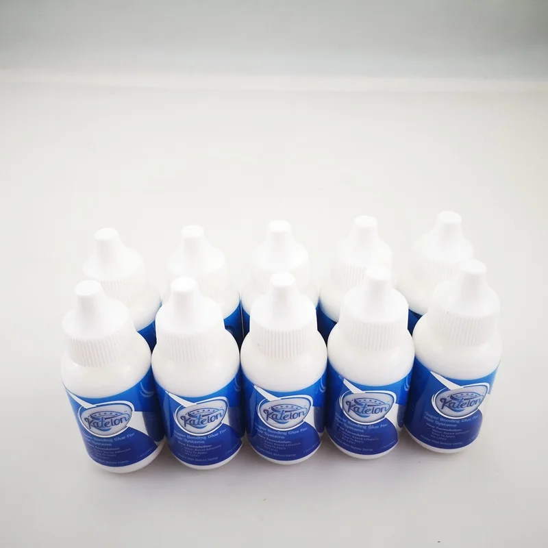 10 pc glue Оптом и в розницу Katelon клей для парика клей и удалитель мужской парик/bobo парик/шапочка для волос клейкие ленты шарики клея для наращивания волос - Цвет: 10 pc glue