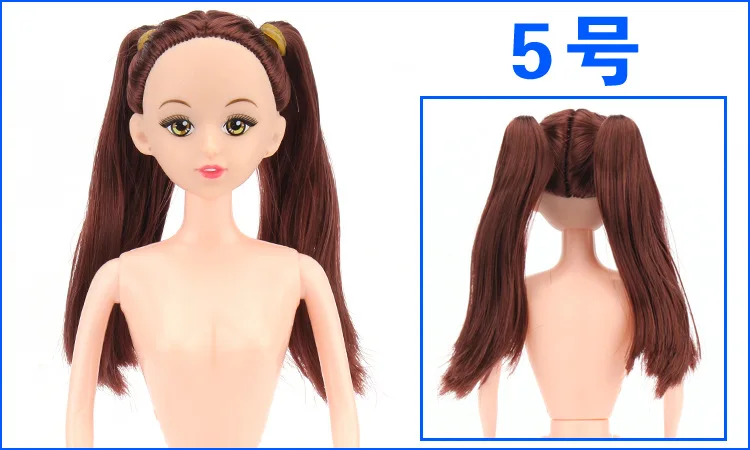 30 см BJD кукла 6 подвижные шарнирные куклы ручной работы торт выпечка кукла дизайн Женская Обнаженная кукла модные волосы куклы игрушки для девочек
