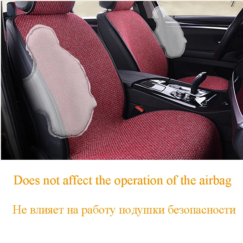 Car Seat Cover Protector Cushion Pad Mat Backrest for Auto Interior Truck Suv Van