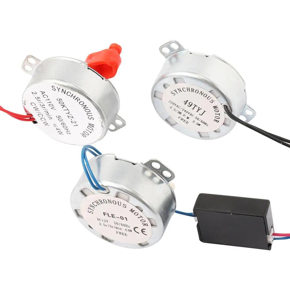 AC220V AC110V DC12V Incubator Turn Eggs Motor Farm Animal Incubation Equipment 50/60Hz Incubator Motor 1 Pc egg incubator