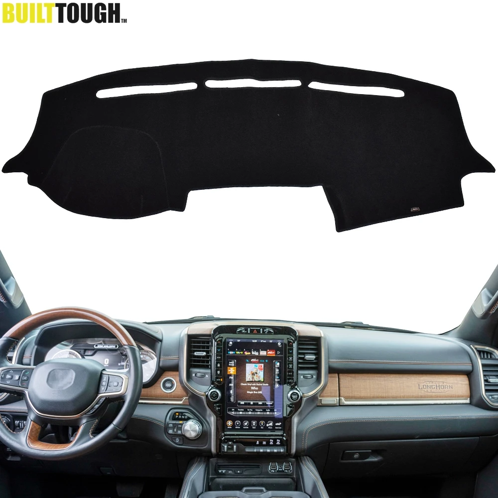 Xukey для Dodge Ram 1500 2019 2020 Dashmat Dashboard Обложка черточки Мат Pad ВС Тень тире Совет