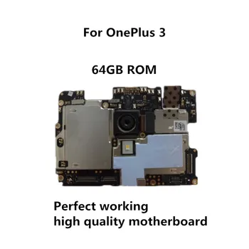 

Full Working Original Unlocked For OnePlus 3 One Plus Three 64GB Motherboard Logic Circuit Board Plate