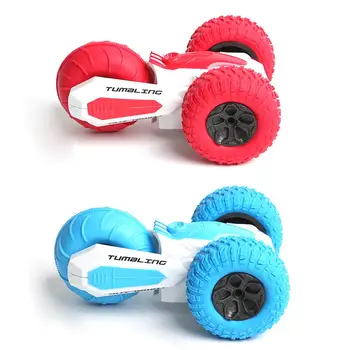 

2.4G Watch Remote Control Stunt Car Stunt Spin Tumbler Programming Demo Children's Toy Car Drop Resistant Remote Control Car