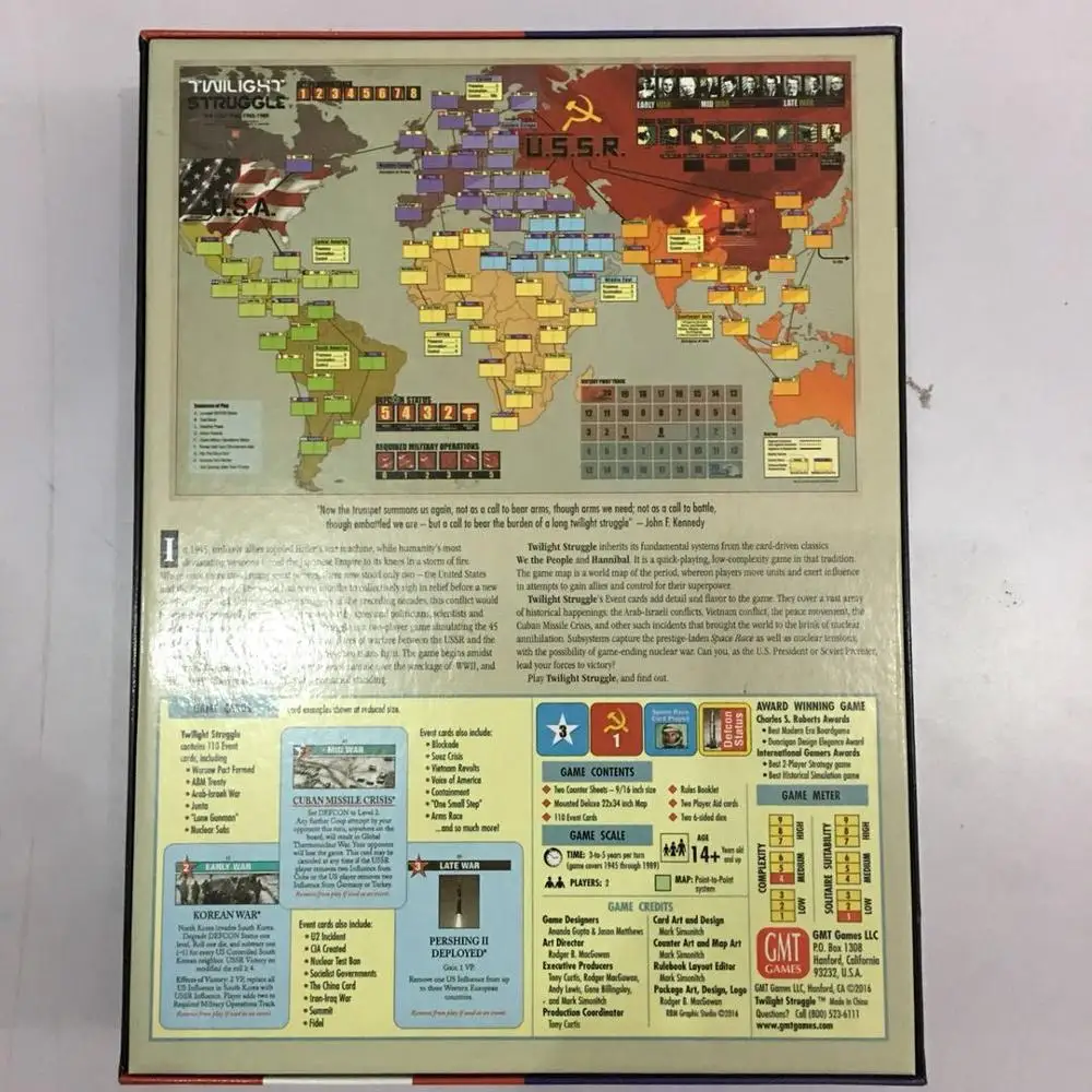 Сумеречная борьба холодная война английская версия настольной игры горячая распродажа