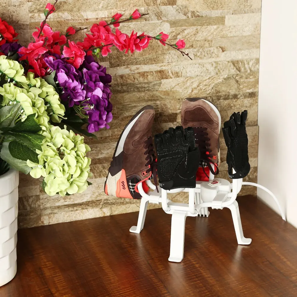 Portable Travel Fast Dryer For Shoe Boot Mitt Hat Mult Material Hat Blow Dryer Warmer Prevent Footware Odor Mold Bacteria