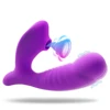 G Spot Dildo Vibrator Sucker with Powerfu 10 Modes Oral Sucking Adult Sex Toys for Women Clitoris Stimulator Couples Fun Lesbian 1