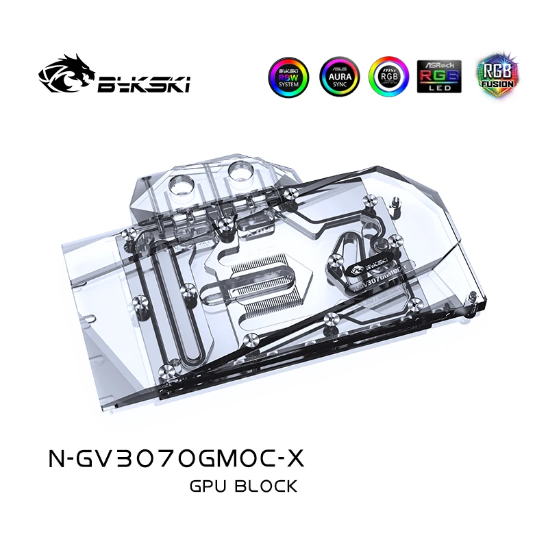 国内最安値! Bykski-ウォーターブロック,gigabyte geforce rtx 3070/3060ti gaming oc pro