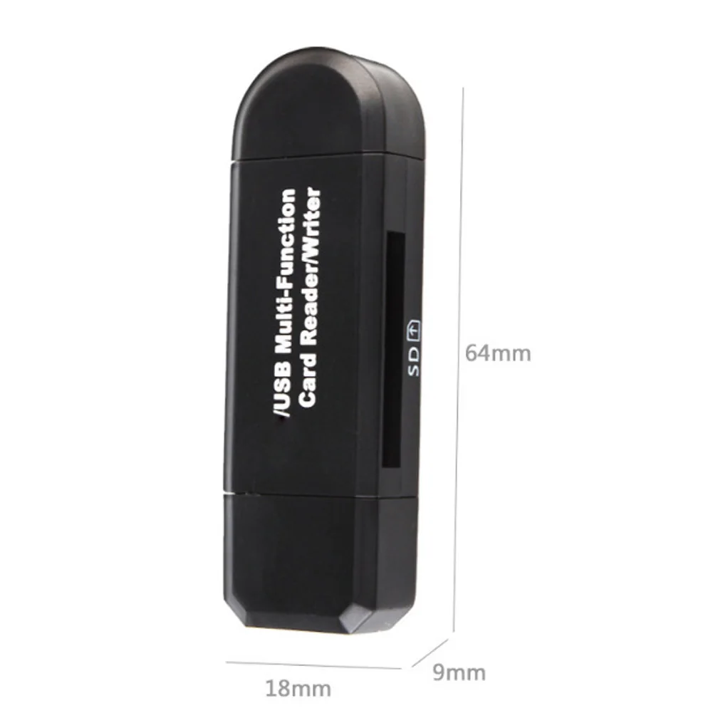 Многофункциональный ABS для Android заголовки type-c расширение 3 в 1 универсальный USB 2,0 OTG компьютер кард-ридер TF/высокая скорость