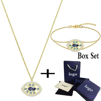 

SWA 2020 New Fashion Classic Love Letter ADMIRATION Lucky Romance Female Jewelry Set Delicate Girlfriend Birthday Best Gift