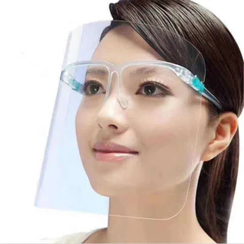 

Useful Transparent Anti-fog Anti-Oil Splatter Cycling Full Face Shield Mask Cooking Protector kitchen tools faceshield