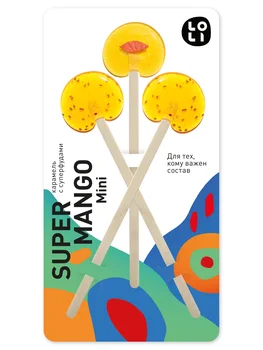 

Genuine caramel SUPER MANGO MINI "суперфудами | LO-LI Shop