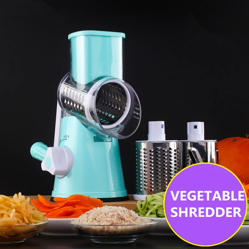 New Multi-function Vegetable Shredder Slicer Hand Cheese Cutter