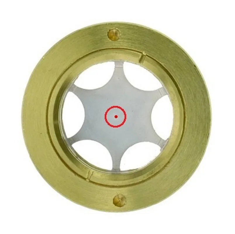 Латунное Круглое стекло с метрической