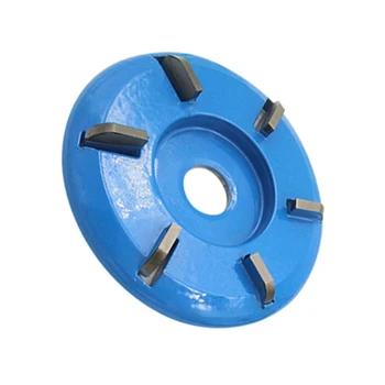 

Woodworking Root Carving Tools Six-tooth Angle Grinder Attachments Blue Steel