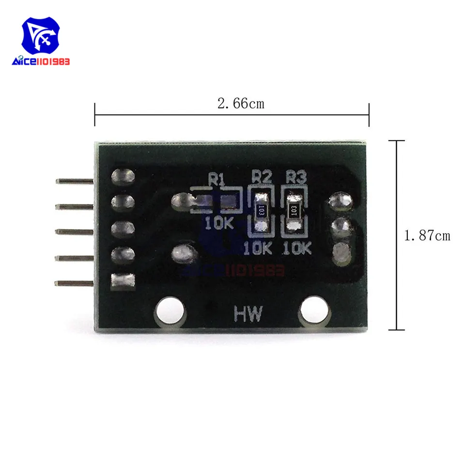 Ky 040 Encoder Module Jual 360 Degrees Rotary Encoder Module KY-040 ...