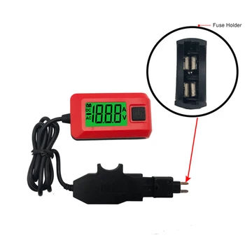 

High Accuracy 0.01A ~ 19.99A Automotive Fuse Galvanometer Leakage Tester Car Circuit Fault Finding Vehicle Fuse Diagnostic Tool