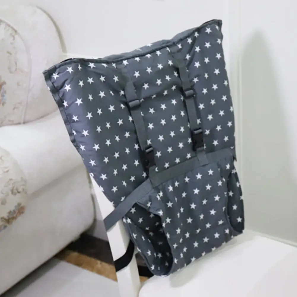 Bolsa de pañales para bebés, asiento de comedor portátil, seguro y lavable a máquina, silla de viaje fácil de fijar para niños de 6 a 30 meses