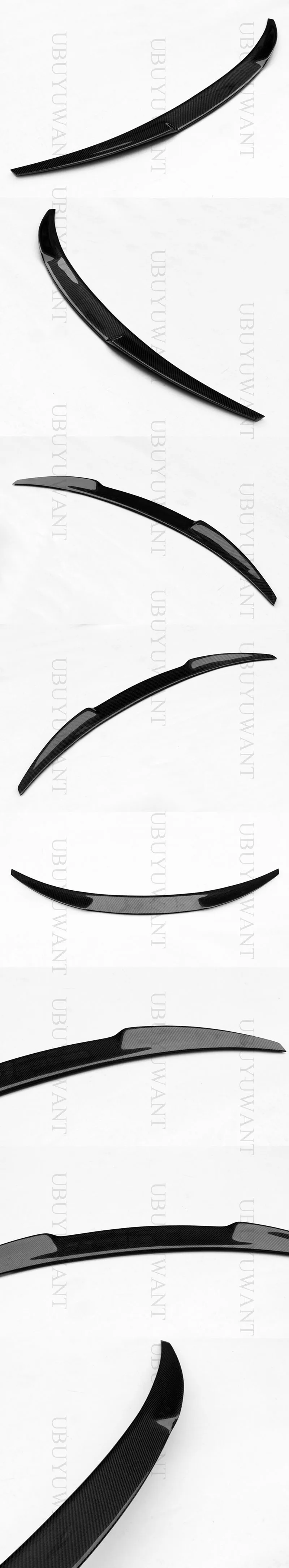 Car Styling Carbon Fiber Exterior Tail Boot Wing Decoration Rear Trunk Spoiler For Alfa Romeo Giulia