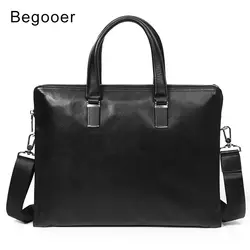 Брендовый мужской портфель для ноутбука, модные мужские деловые сумки, повседневные сумки-мессенджеры из натуральной кожи для мужчин