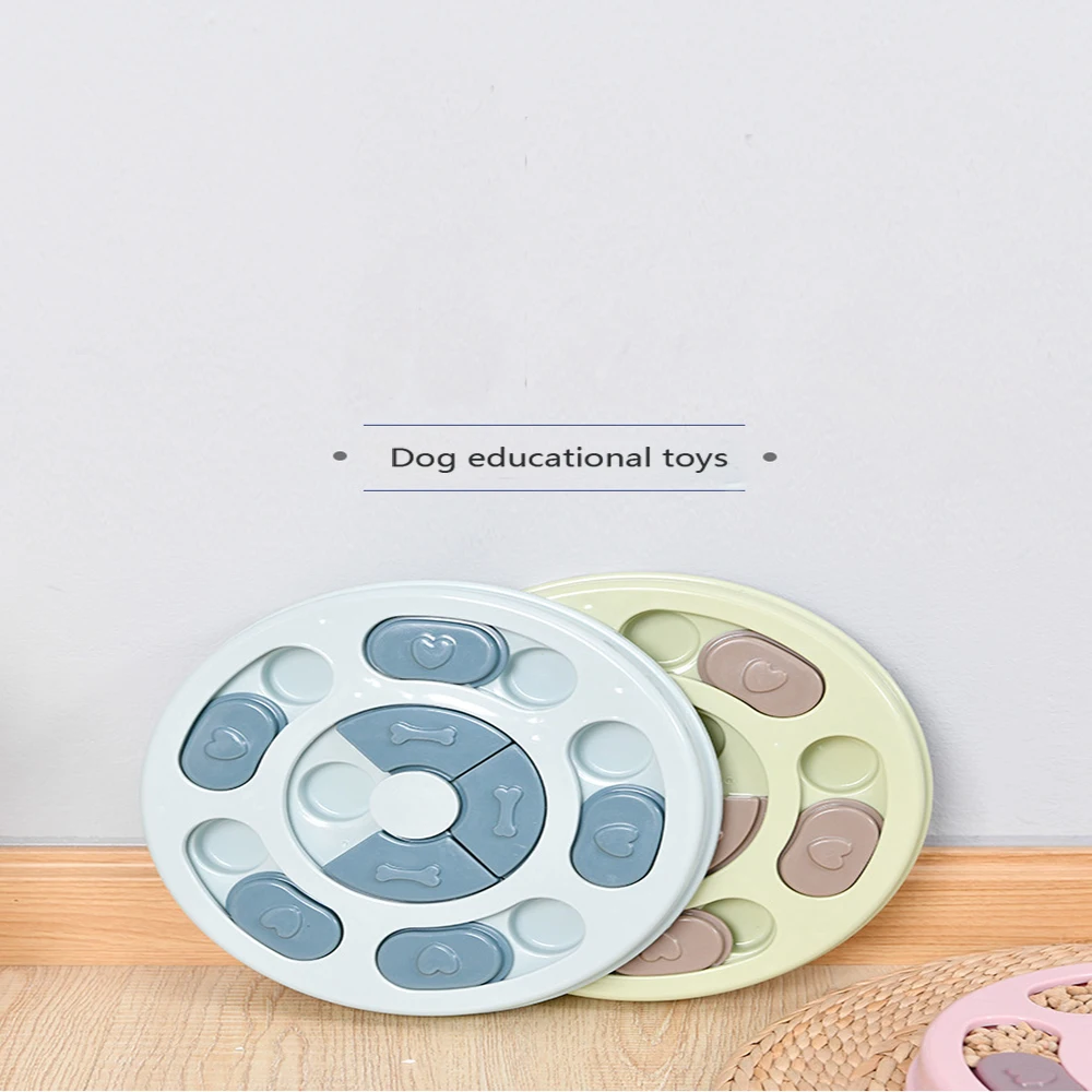 

Dog Puzzle Toys Increase IQ Interactive Slow Dispensing Feeding Pet Dog Training Games Feeder For Small Medium Dog Puppy Toy