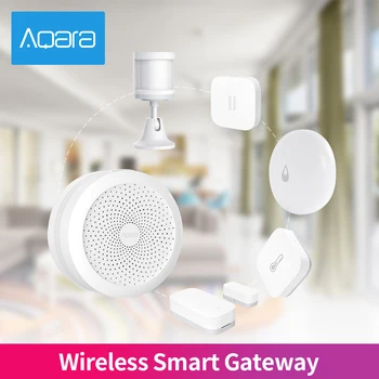 

Aqara Smart Home Kit Zigbee Gateway Hub Wireless Switch Human Humidity Water Sensor Door Sensors Remote Control work mi home app