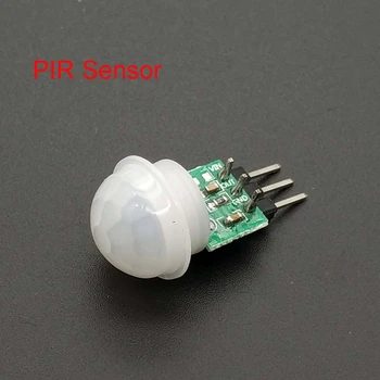

Mini IR Pyroelectric Infrared PIR Motion Human Sensor Automatic Detector Module AM312 Sensor DC 2.7 To 12V