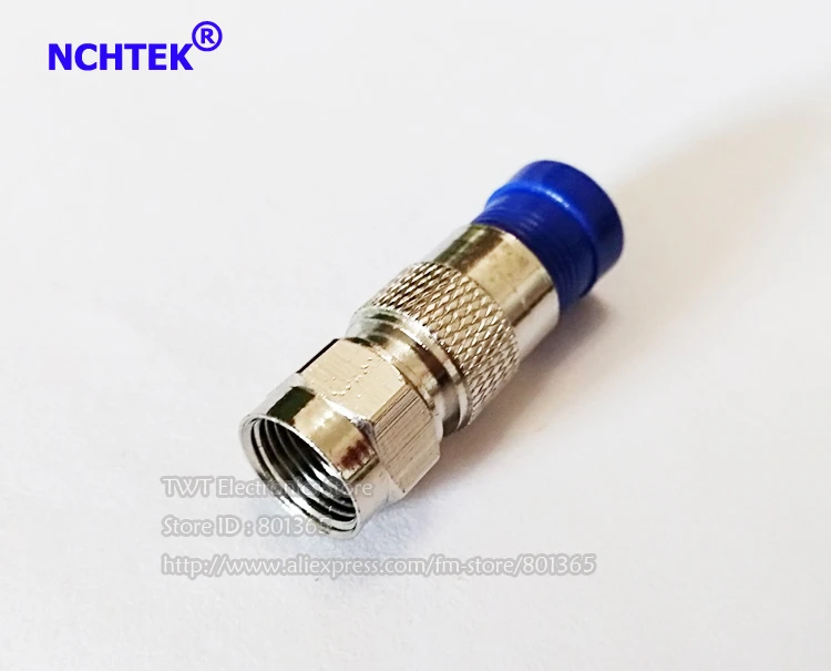 Nchtek Compression Coax O Ring F Connector Rg6 Coax Compression Cable F Connector Satellite Free Shipping 10pcs Satellite Ribbon Cable Cable And Satellitesatellite Dreambox Aliexpress