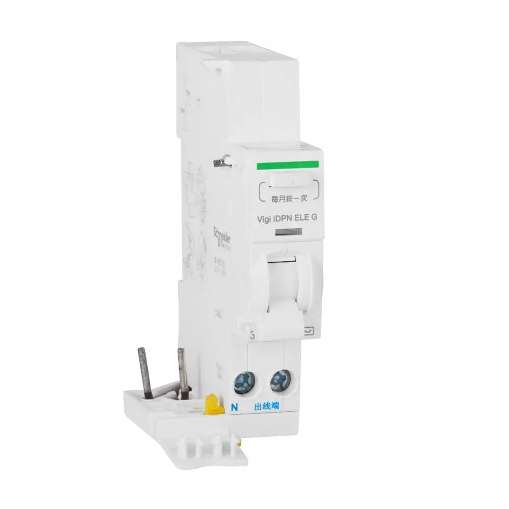 

Vigi iDPN ELE Electronic Residual Current Action Protection Attachment (Class A),1P+N, 40A, 10mA (Momentary) 50/60Hz A9Y47640