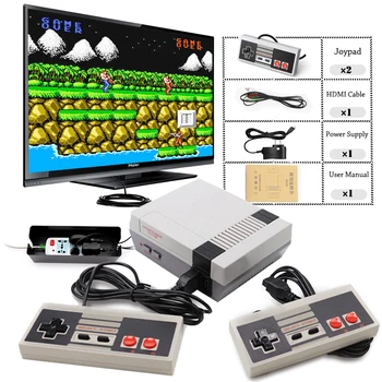 

2019 Newest Mini TV Video Game Console 8 Bit AV Output Built-In 620 Retro Classic Games Videogame Gaming Player with 2 Gamepad