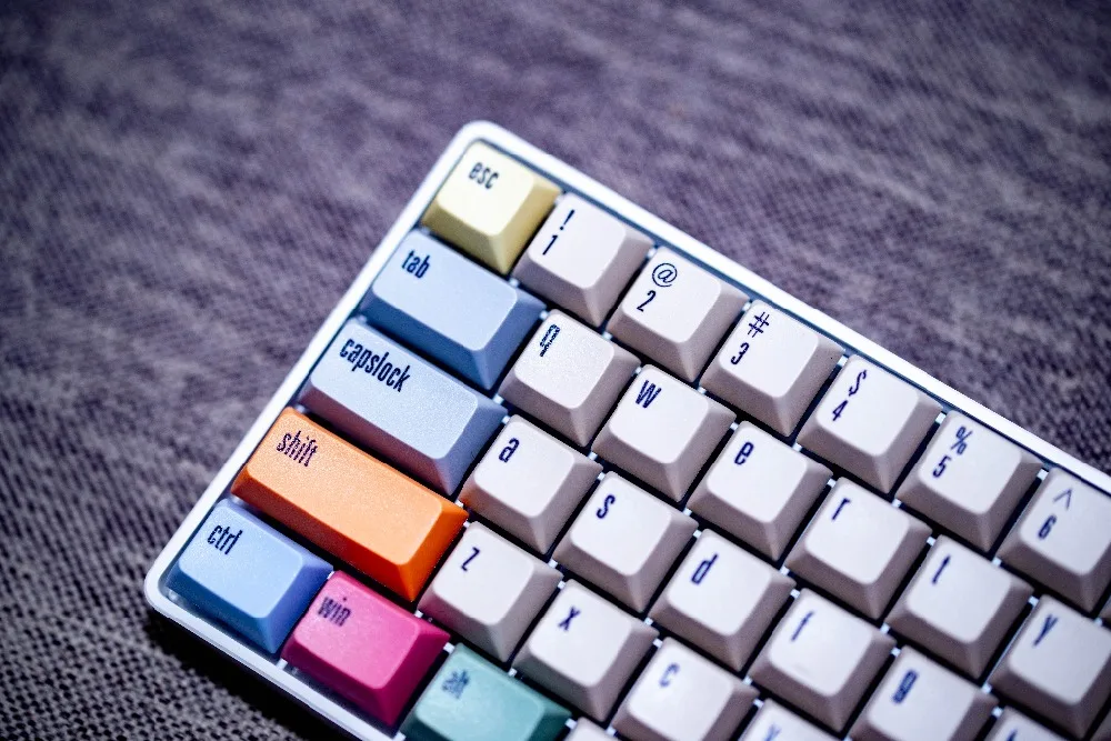 PBT SA Keycaps XDAS высоко сублимационный холст большой полный набор ключей 108