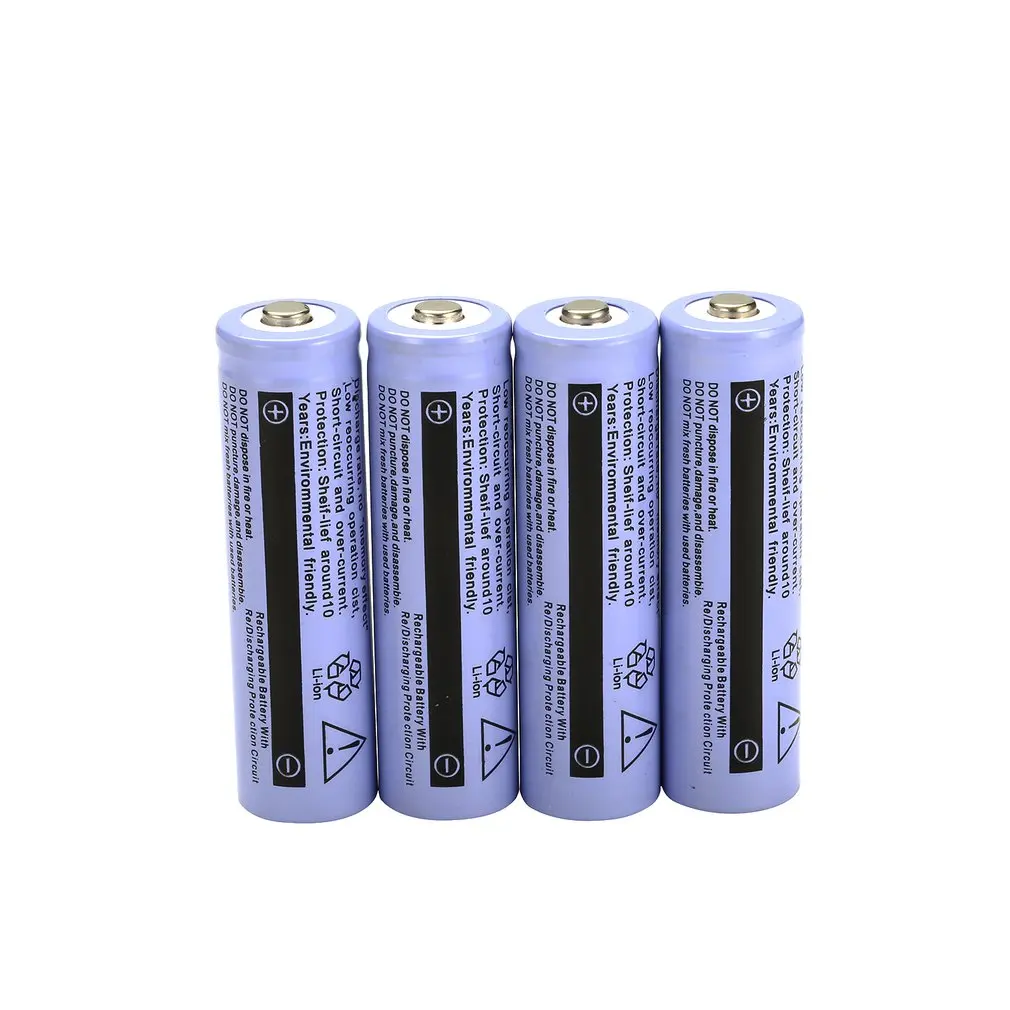 18650 батареи с ЕС зарядное устройство 9900mAh литий-ионная аккумуляторная батарея для фонарика