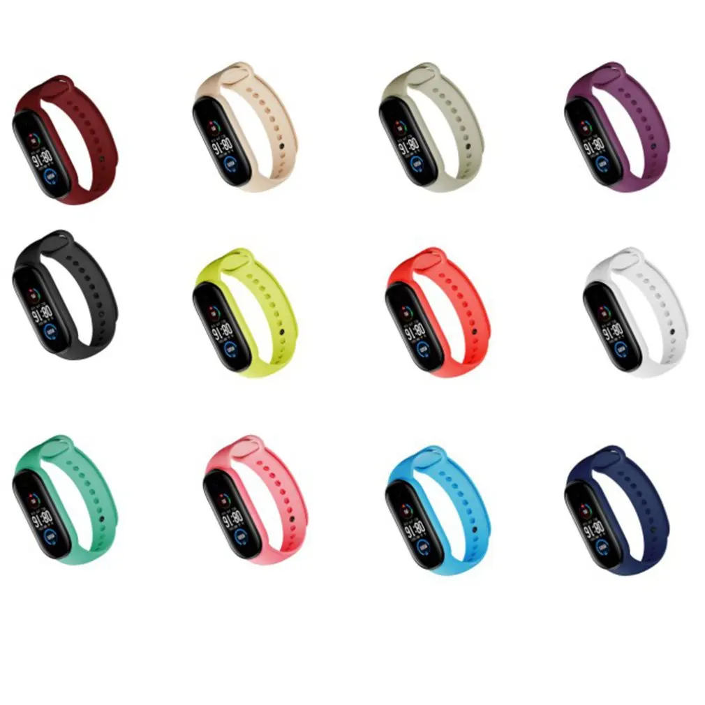 Новый Xiao mi Band 5 Оригинальный Mi браслет для 3/4/5 Смарт часы Bluetooth спортивные