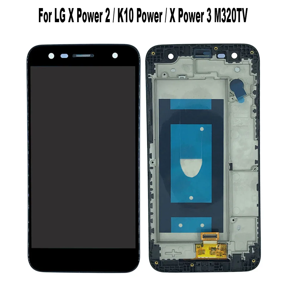 Для LG X5 2018 ЖК-дисплей сенсорный экран дигитайзер для X Power 2 / K10 3 M320TV M320 M320F M320N X510WM X500